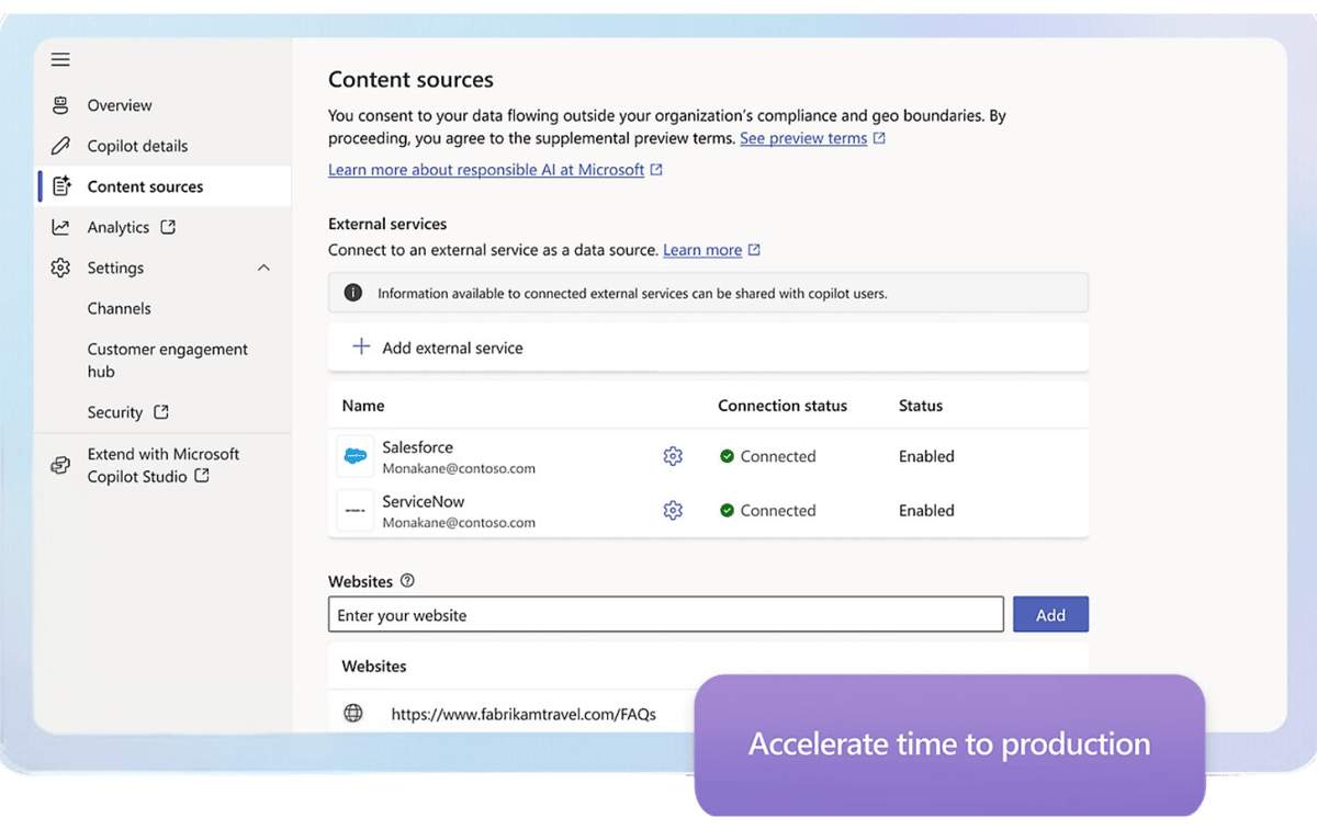 Microsoft Copilot for Service quick deployment
