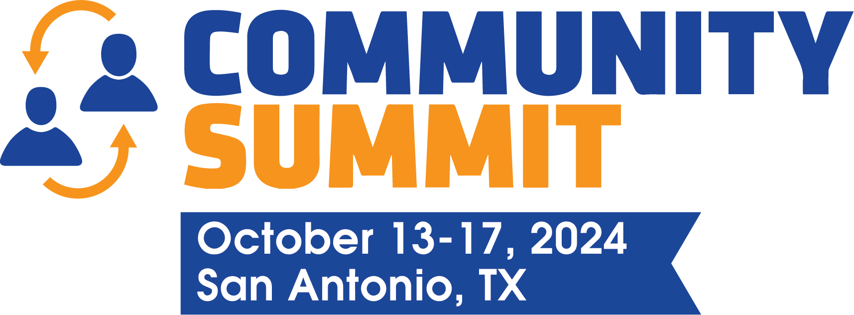 2024 Community Summit Logo with Dates