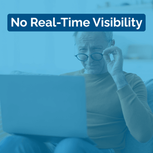 No Real-Time Visibility