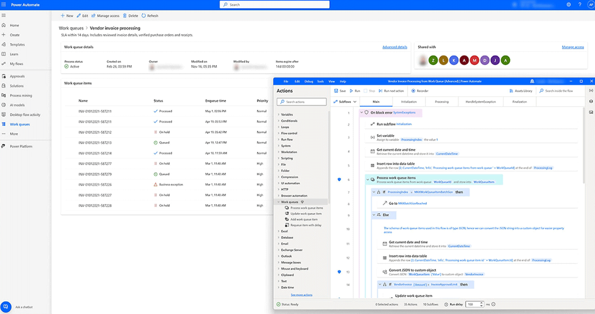 Orchestrate automation across the team illustration
