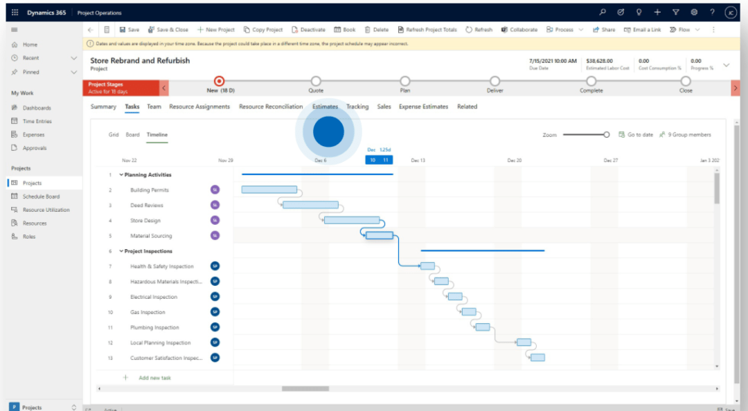 Project Operations Update Project Service Automation (PSA) Software Update - TrellisPoint