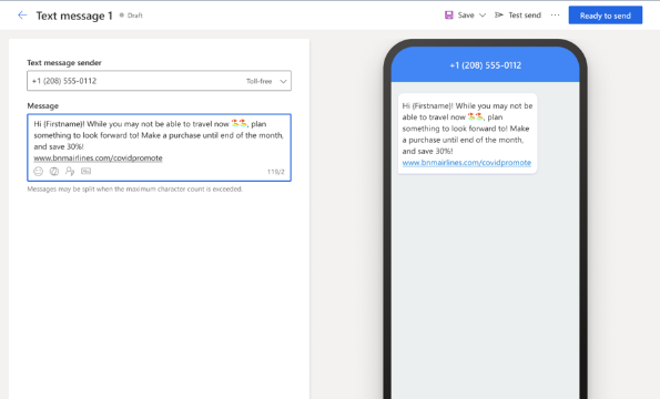 Send Text Messages Directly from Microsoft Dynamics 365