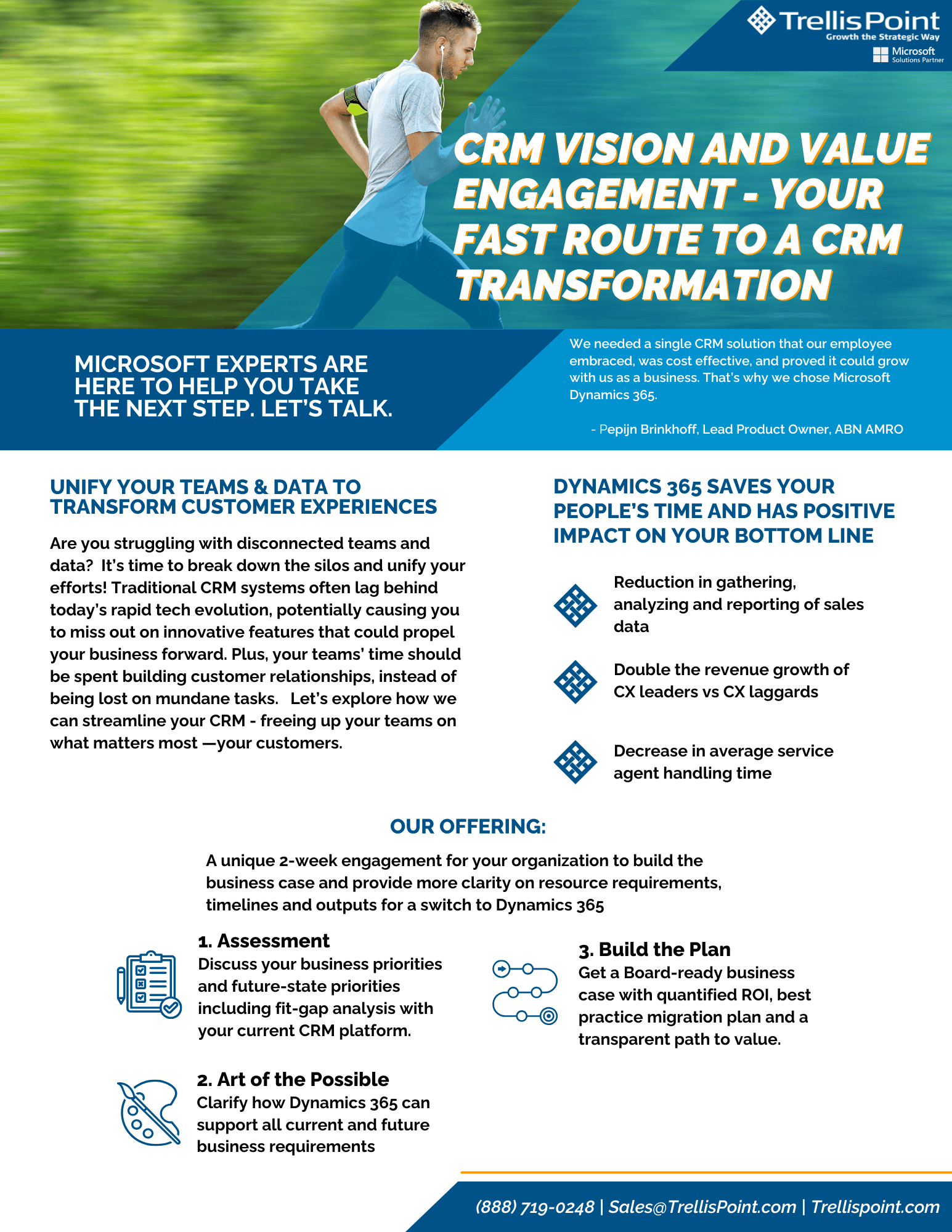 CRM Vision and Value Engagement - your Fast Route to a CRM Transformation​