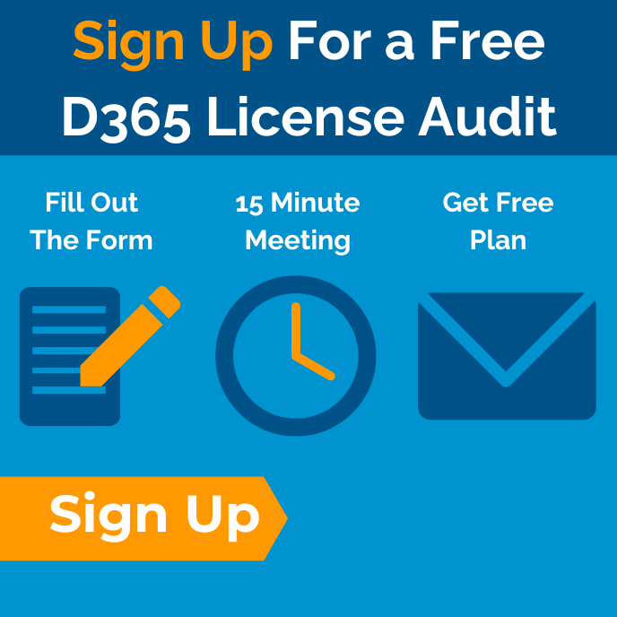 Square Dynamics 365 license audit service